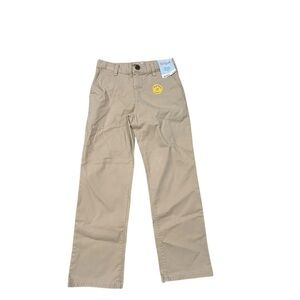 Cat & Jack Kids Boys Tan Khaki Pants 7 NWT